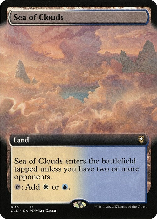 Image for Sea of Clouds (Extended Art) (Commander Legends: Battle for Baldur's Gate) (605) - Magic: The Gathering