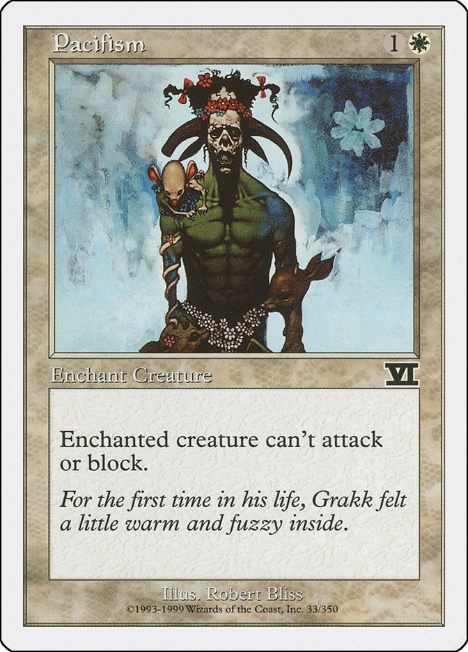 Image for Pacifism (Classic Sixth Edition) (33) - Magic: The Gathering