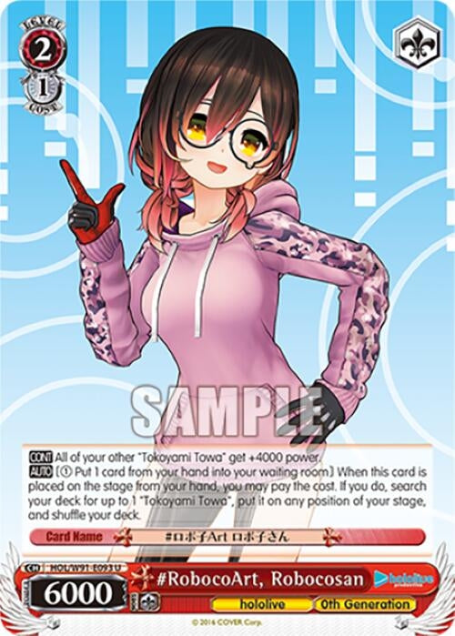 Image for #RobocoArt, Robocosan (hololive production) (HOL/W91-E093 U) - Weiss Schwarz