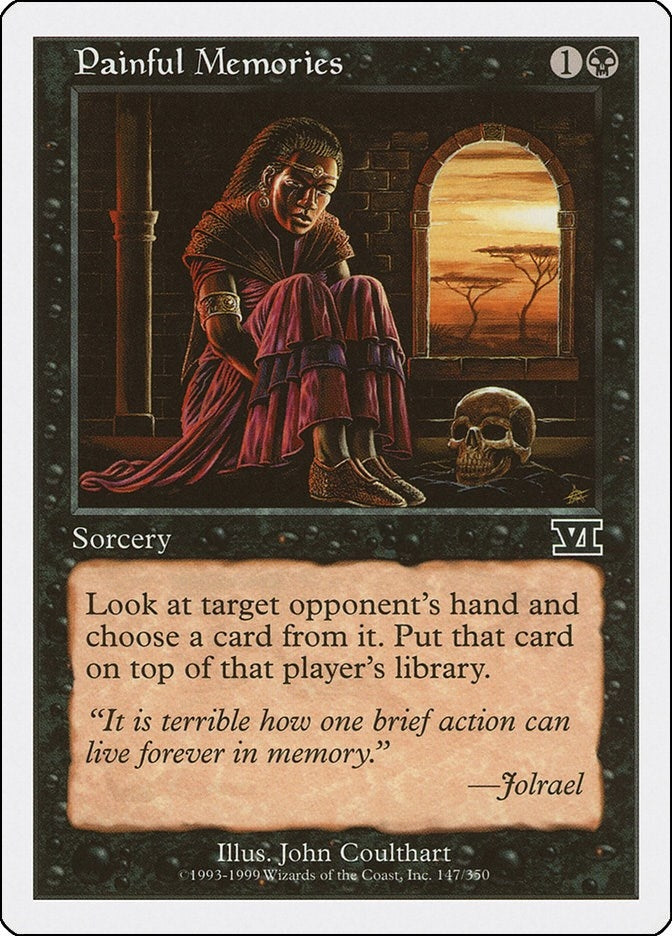 Image for Painful Memories (Classic Sixth Edition) (147) - Magic: The Gathering
