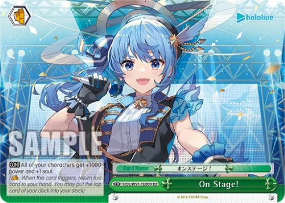 Image for On Stage! (hololive production) (HOL/W91-TE009 TD) - Weiss Schwarz