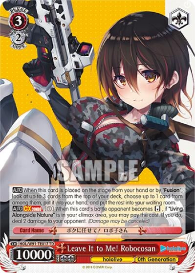 Image for Leave It to Me! Robocosan (hololive production) (HOL/W91-TE017 TD) - Weiss Schwarz