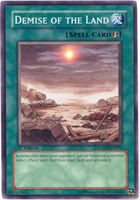 Image for Demise of the Land (Light of Destruction) (LODT-EN047) - YuGiOh