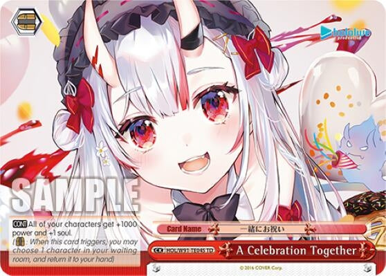 Image for A Celebration Together (hololive production) (HOL/W91-TE045 TD) - Weiss Schwarz
