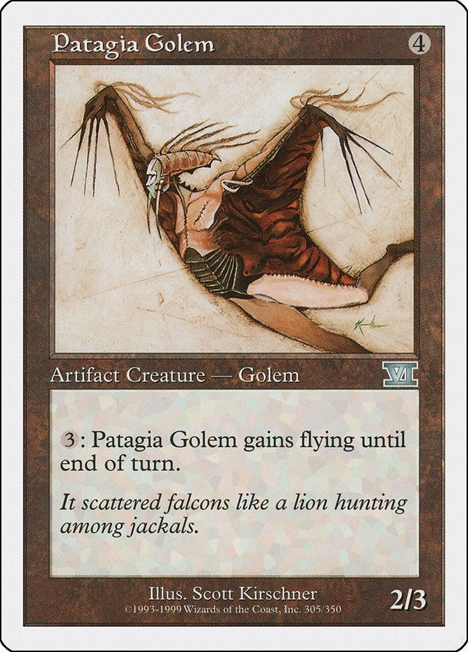 Image for Patagia Golem (Classic Sixth Edition) (305) - Magic: The Gathering
