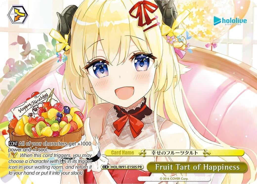 Image for Fruit Tart of Happiness (PR Foil) (hololive production) (HOL/W91-E150S PR) - Weiss Schwarz