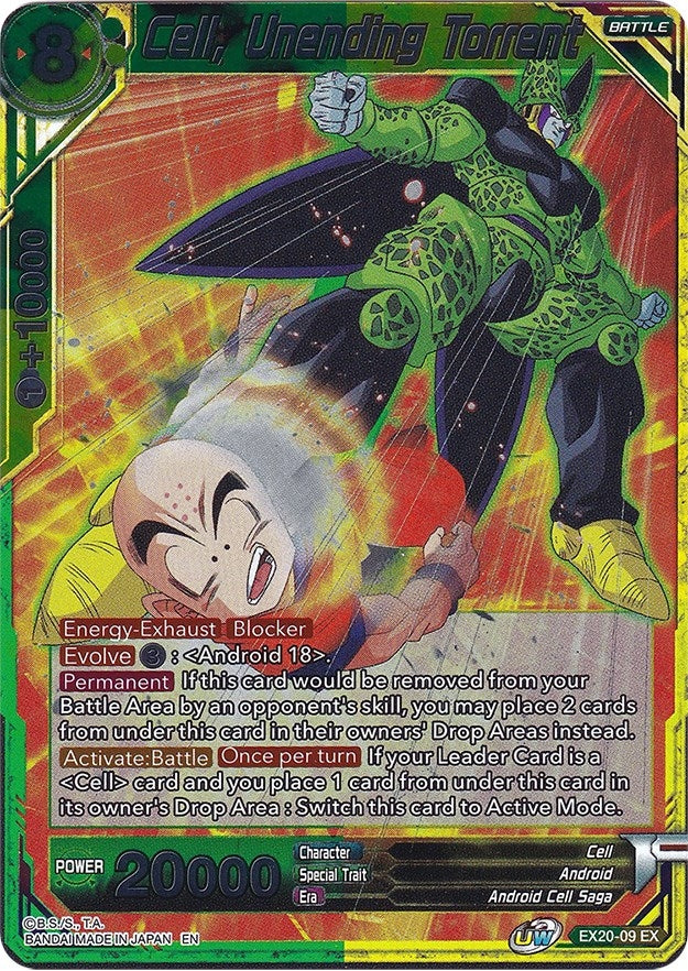 Image for Cell, Unending Torrent (Expansion Deck Box Set 20: Ultimate Deck 2022) (EX20-09) - Dragon Ball Super: Masters