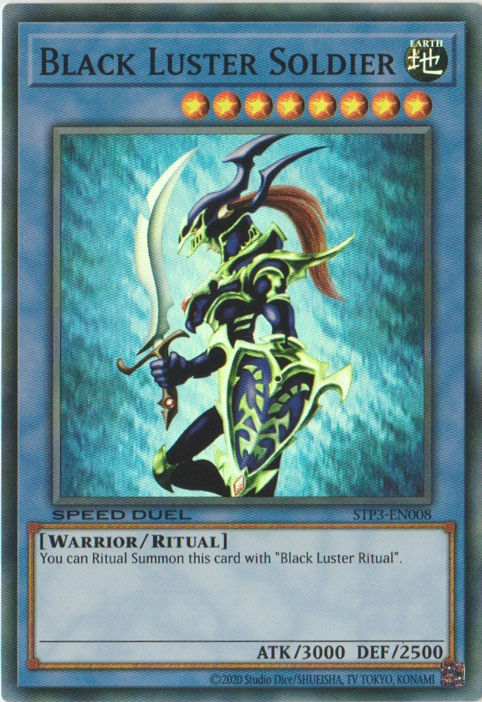 Image for Black Luster Soldier (Speed Duel: Tournament Pack 3) (STP3-EN008) - YuGiOh