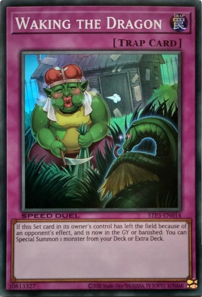 Image for Waking the Dragon (Speed Duel: Tournament Pack 3) (STP3-EN014) - YuGiOh