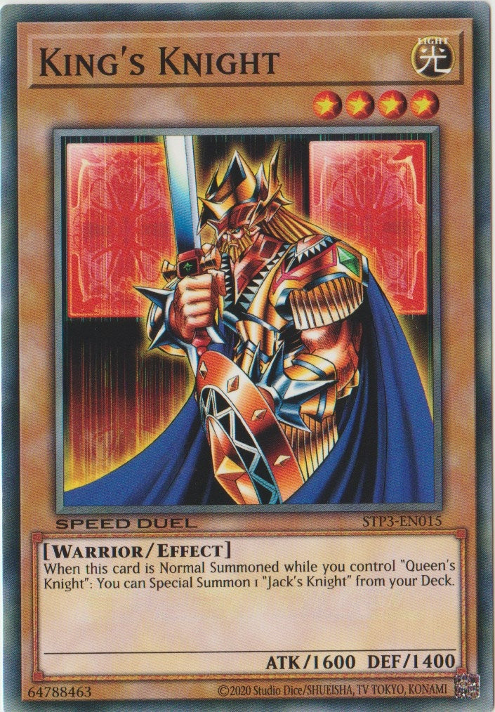 Image for King's Knight (Speed Duel: Tournament Pack 3) (STP3-EN015) - YuGiOh
