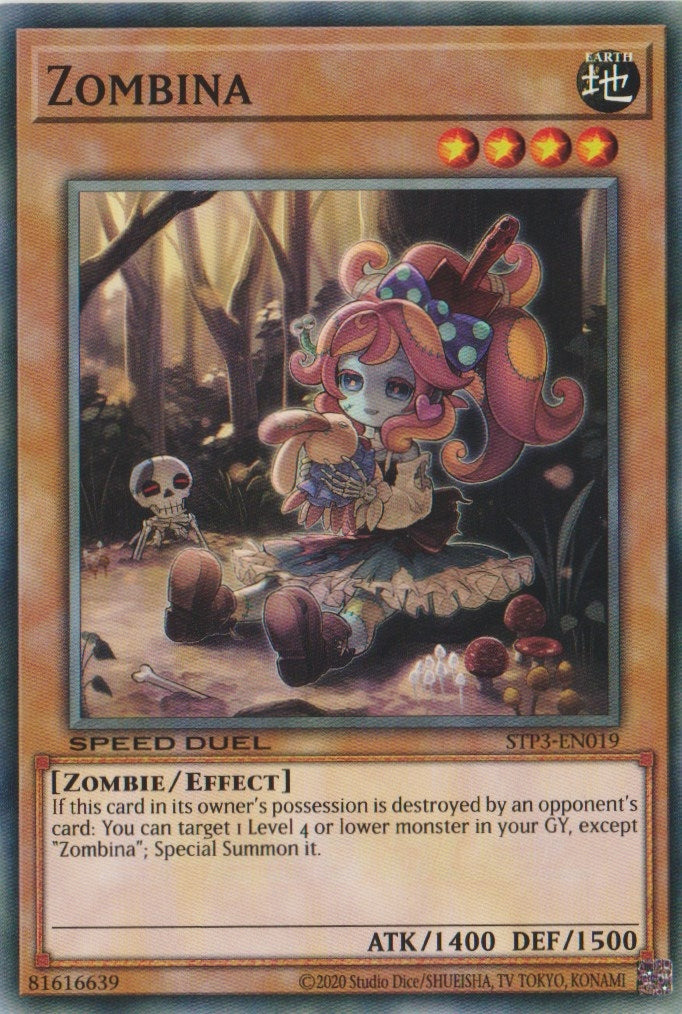 Image for Zombina (Speed Duel: Tournament Pack 3) (STP3-EN019) - YuGiOh