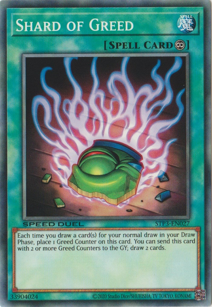 Image for Shard of Greed (Speed Duel: Tournament Pack 3) (STP3-EN027) - YuGiOh