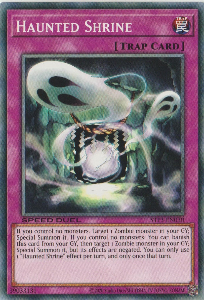 Image for Haunted Shrine (Speed Duel: Tournament Pack 3) (STP3-EN030) - YuGiOh