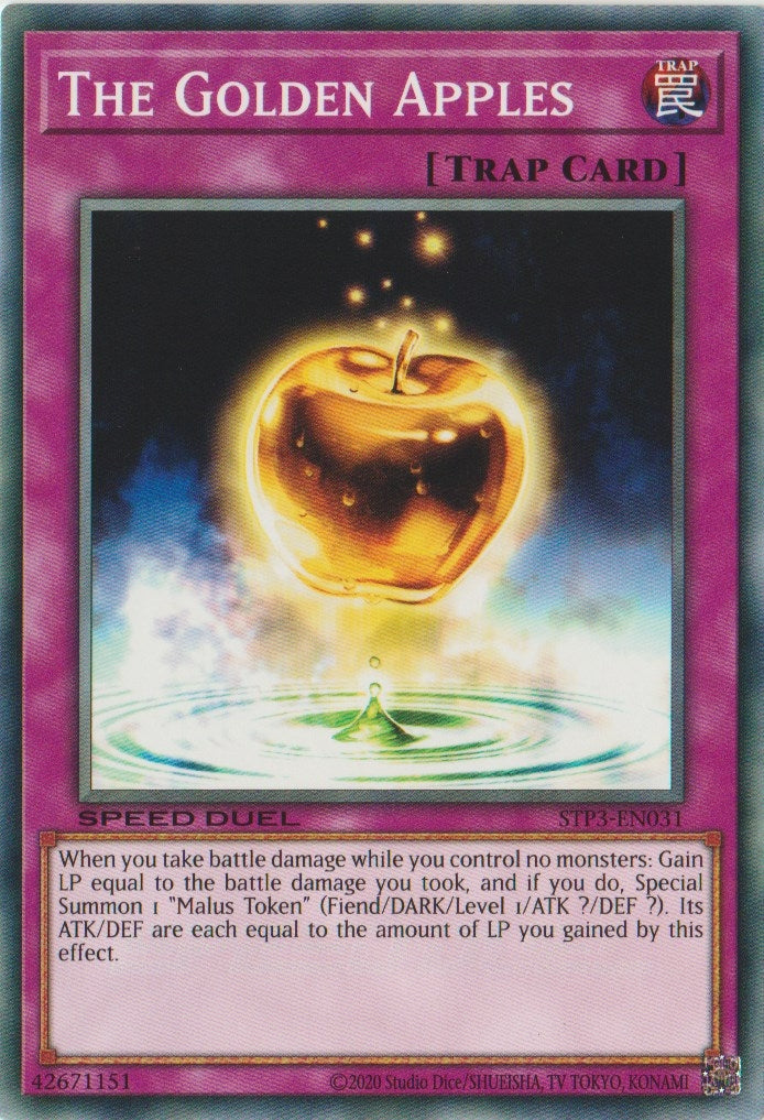 Image for The Golden Apples (Speed Duel: Tournament Pack 3) (STP3-EN031) - YuGiOh