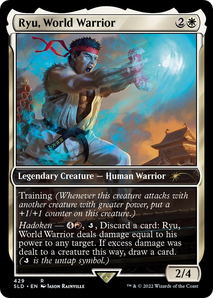 Image for Ryu, World Warrior (Secret Lair Drop Series) (429) - Magic: The Gathering