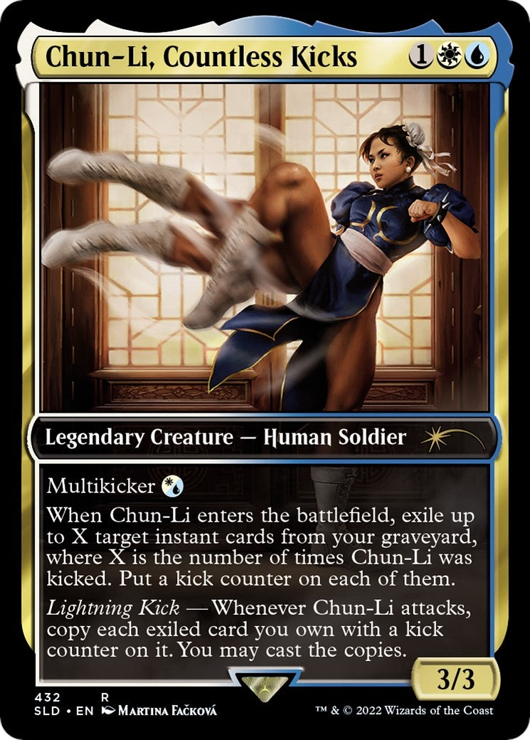 Image for Chun-Li, Countless Kicks (Secret Lair Drop Series) (432) - Magic: The Gathering