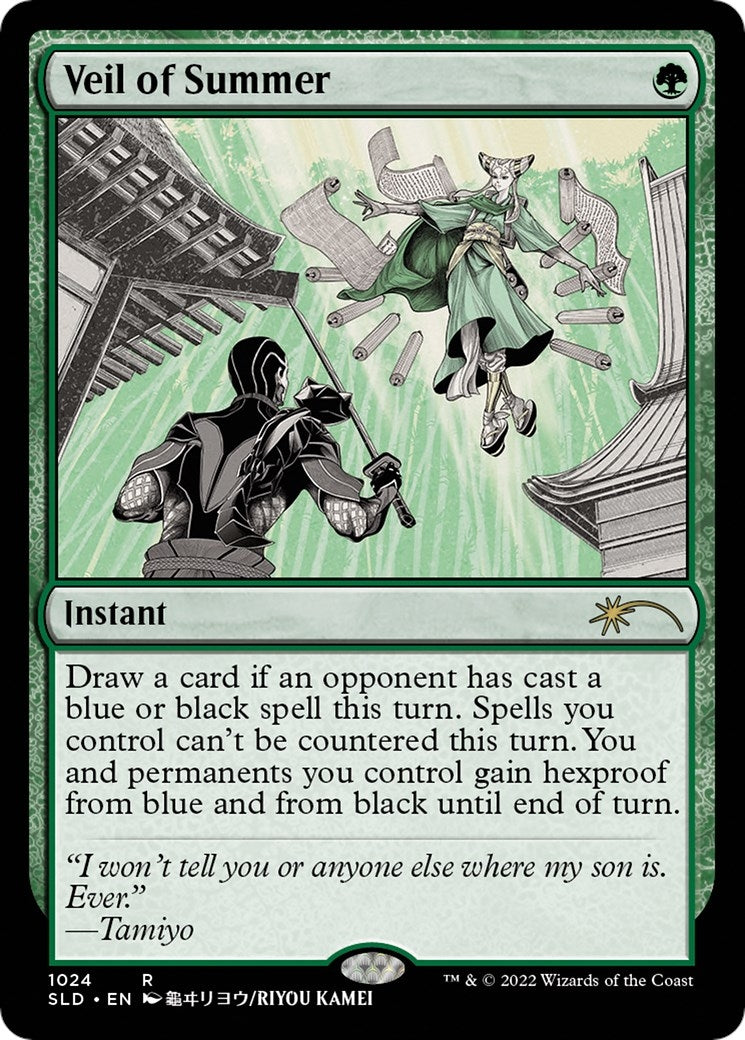 Image for Veil of Summer (Secret Lair Drop Series) (1024) - Magic: The Gathering
