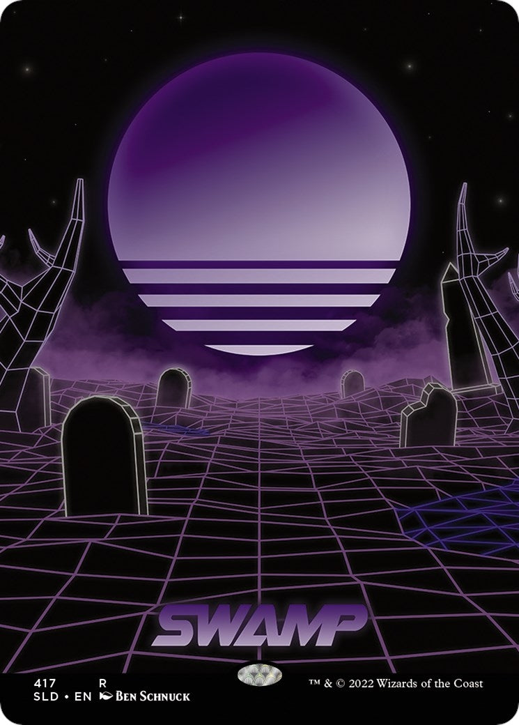 Image for Swamp (417) (Secret Lair Drop Series) (417) - Magic: The Gathering