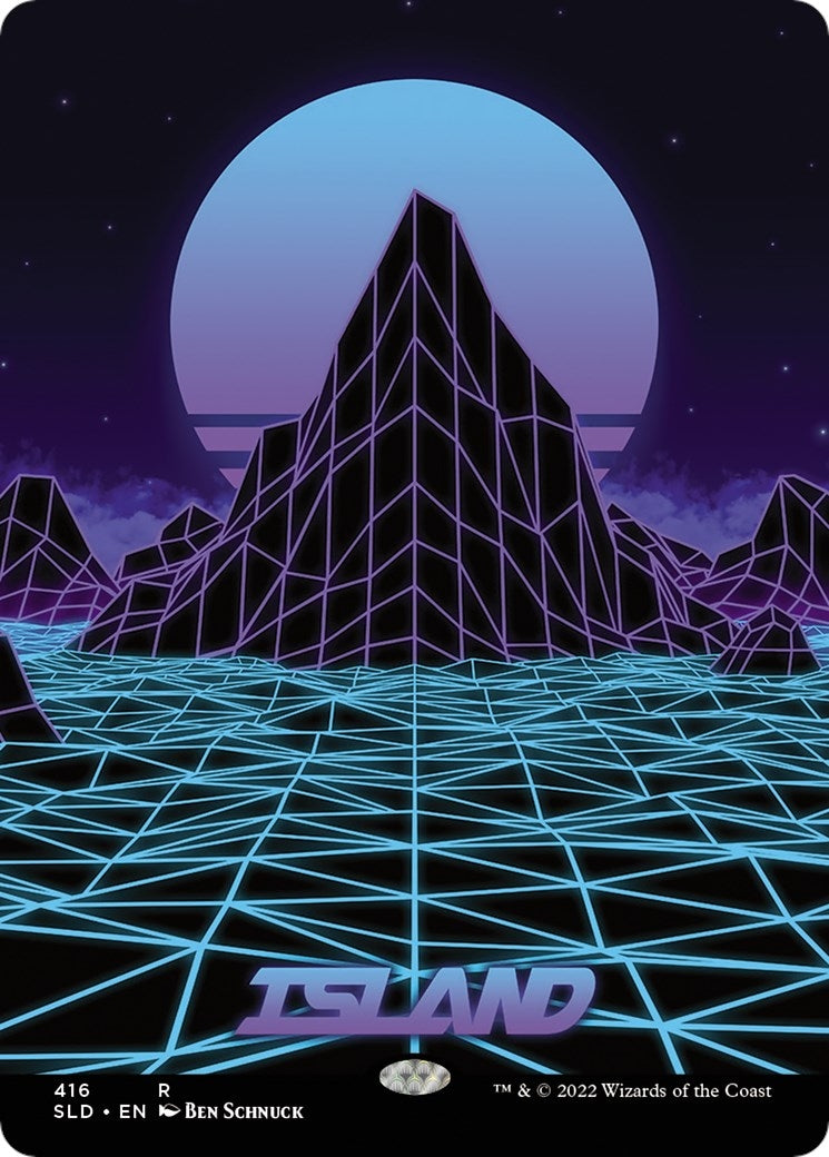 Image for Island (416) (Secret Lair Drop Series) (416) - Magic: The Gathering