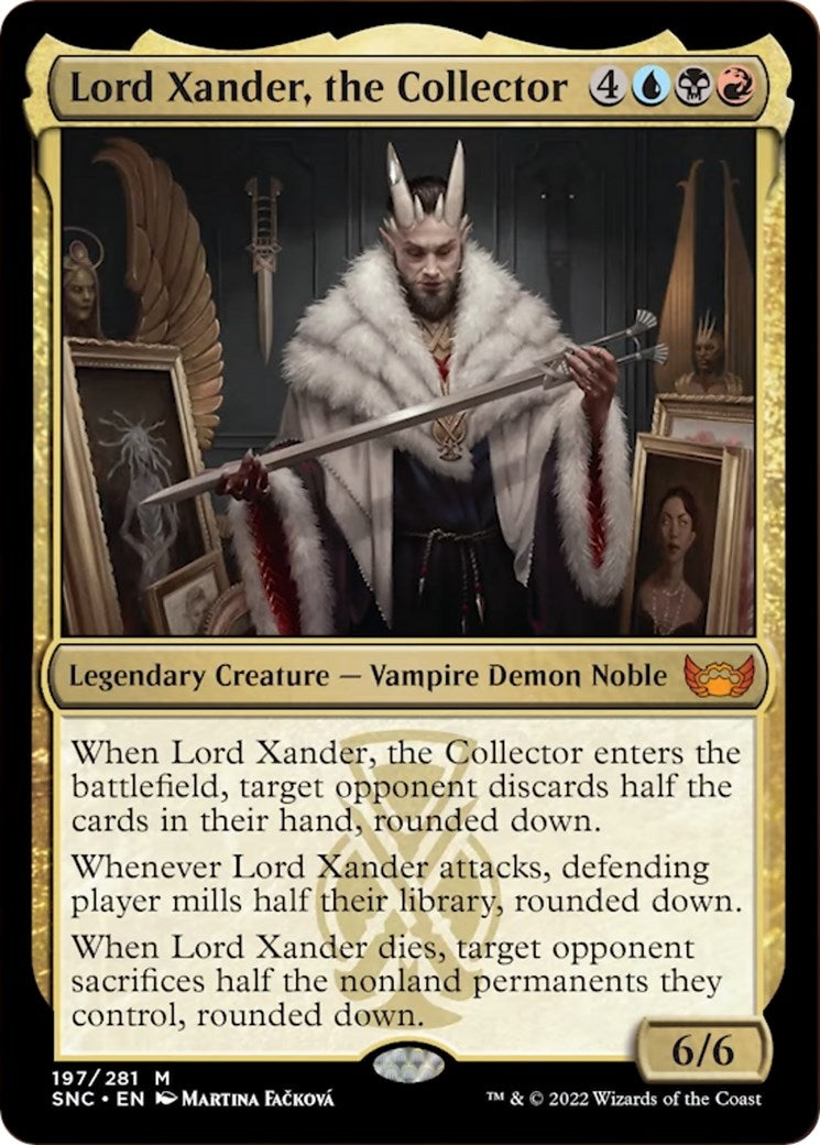 Image for Lord Xander, the Collector (Streets of New Capenna) (197) - Magic: The Gathering