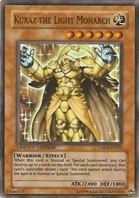 Image for Kuraz the Light Monarch (Light of Destruction) (LODT-ENSE1) - YuGiOh
