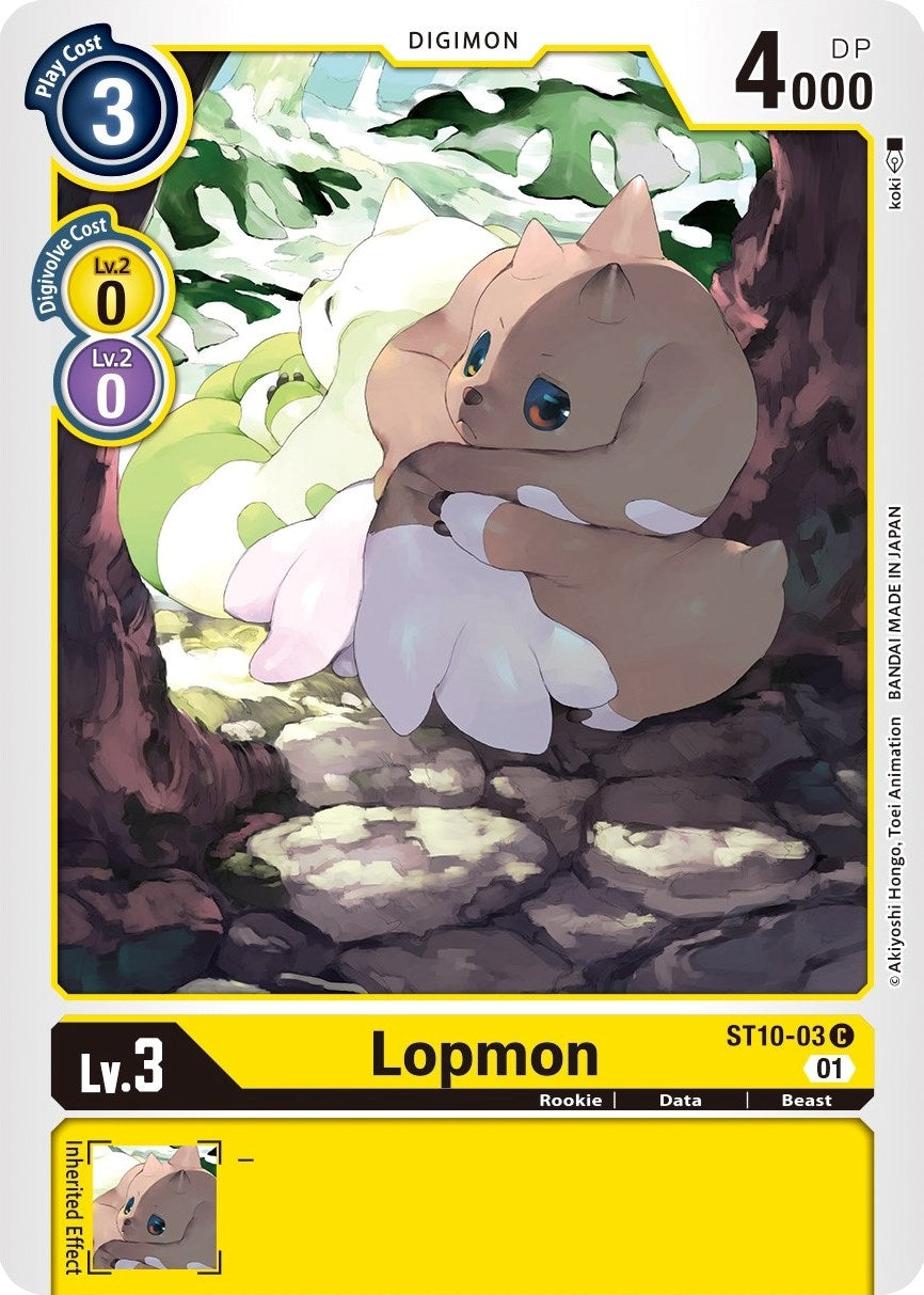 Image for Lopmon (ST-10) (ST10-03) - Digimon Card Game