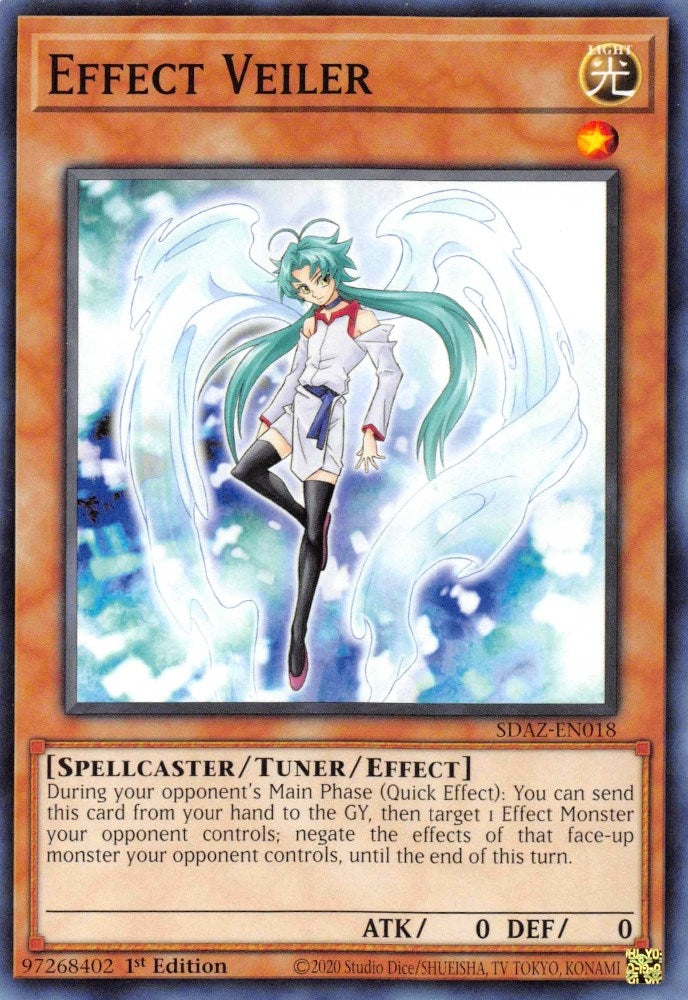 Image for Effect Veiler (Structure Deck: Albaz Strike) (SDAZ-EN018) - YuGiOh