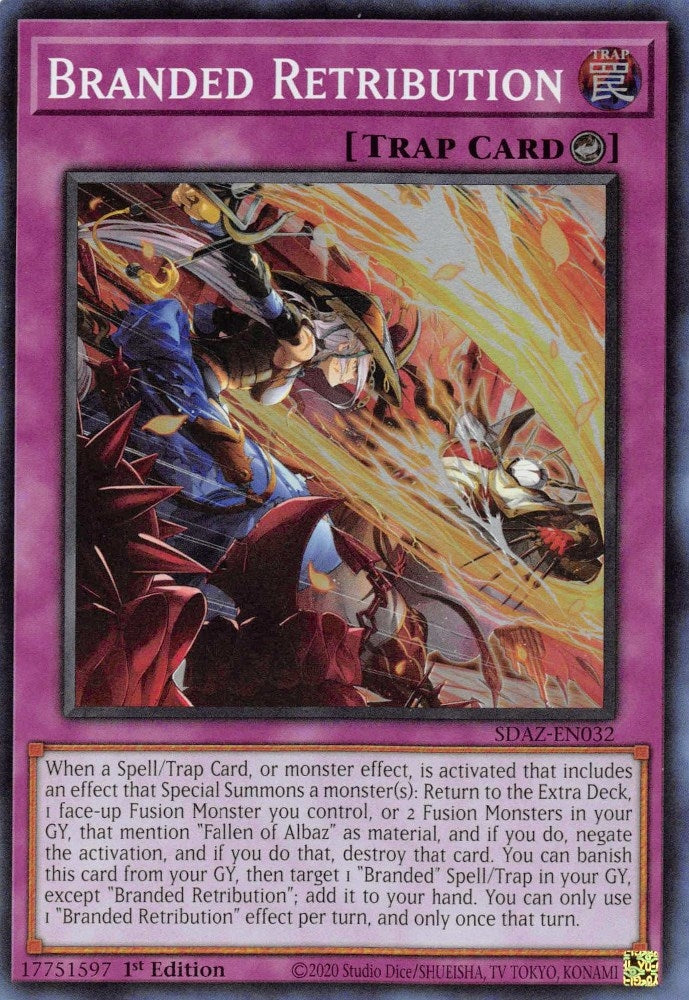 Image for Branded Retribution (Structure Deck: Albaz Strike) (SDAZ-EN032) - YuGiOh