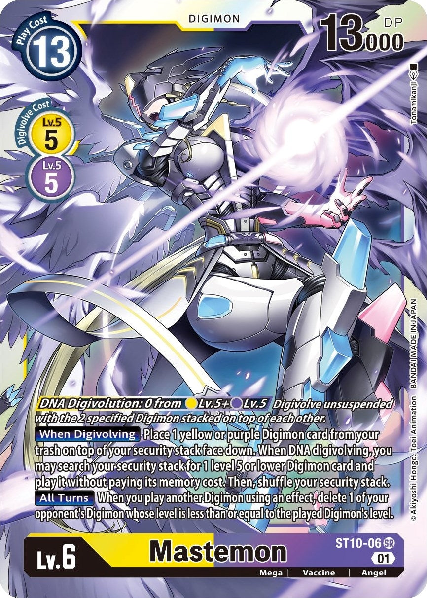 Image for Mastemon (ST-10) (ST10-06 SR) - Digimon Card Game