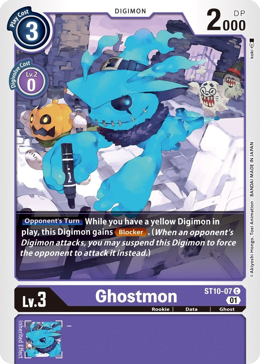 Image for Ghostmon (ST-10) (ST10-07 C) - Digimon Card Game