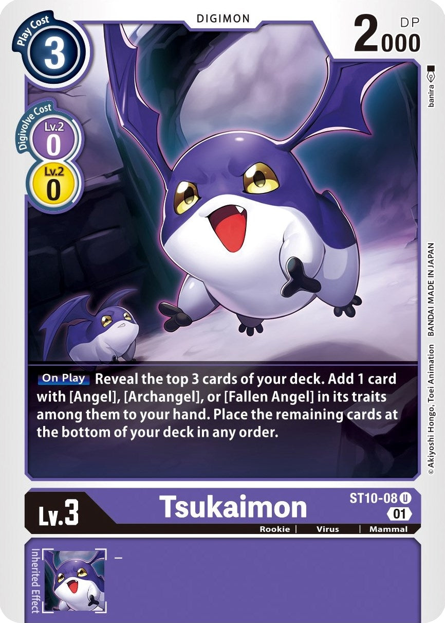 Image for Tsukaimon (ST-10) (ST10-08 U) - Digimon Card Game