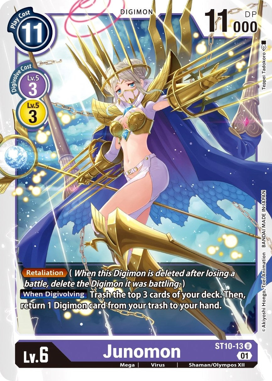Image for Junomon (ST-10) (ST10-13 U) - Digimon Card Game