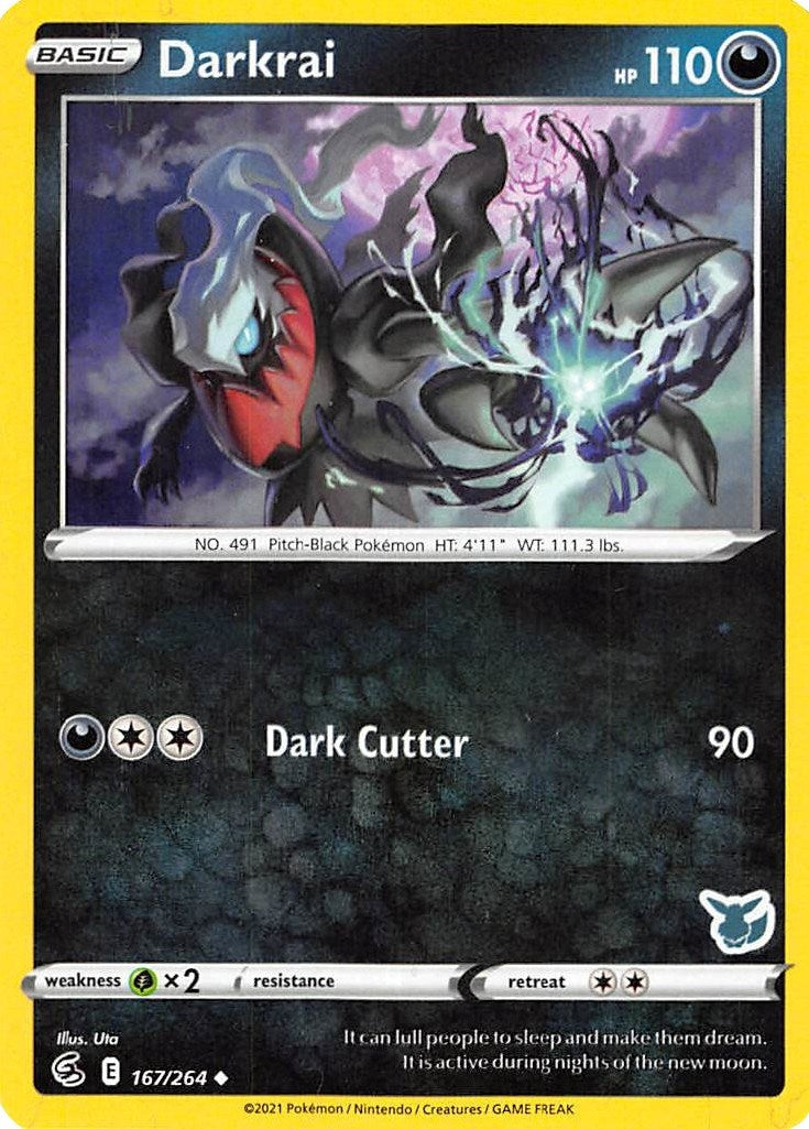 Image for Darkrai - 167/264 (Eevee Stamped) (Battle Academy 2022) (167/264) - Pokemon
