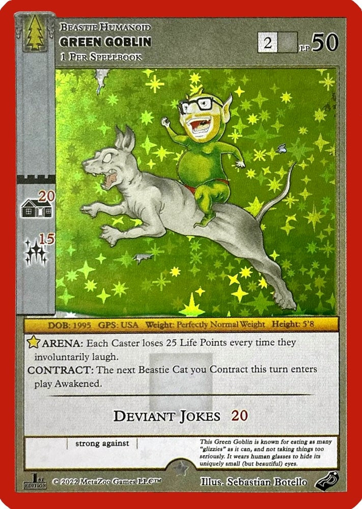 Image for Green Goblin (Miscellaneous Promos) - MetaZoo