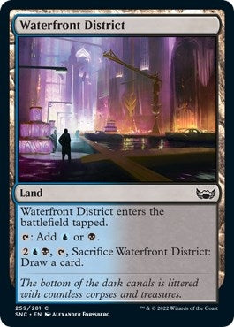 Image for Waterfront District (Streets of New Capenna) (259) - Magic: The Gathering
