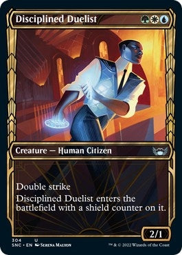 Image for Disciplined Duelist (Showcase) (Streets of New Capenna) (304) - Magic: The Gathering