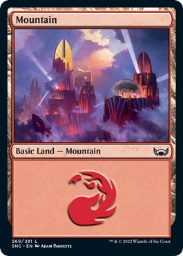 Image for Mountain (269) (Streets of New Capenna) (269) - Magic: The Gathering