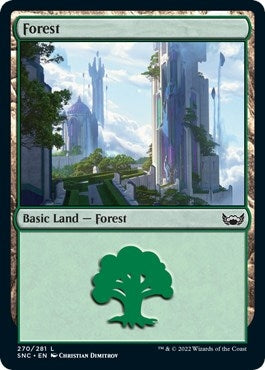Image for Forest (270) (Streets of New Capenna) (270) - Magic: The Gathering