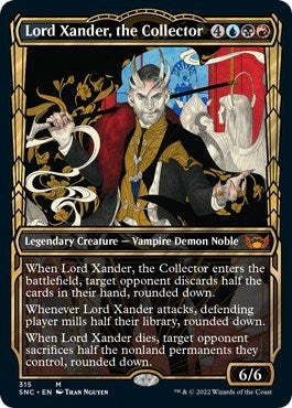 Image for Lord Xander, the Collector (Showcase) (Streets of New Capenna) (315) - Magic: The Gathering