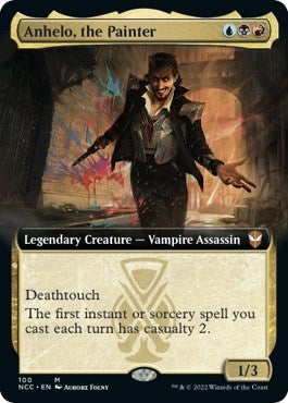 Image for Anhelo, the Painter (Extended Art) (Commander: Streets of New Capenna) (100) - Magic: The Gathering