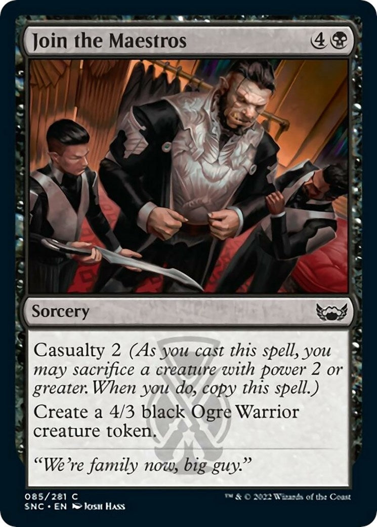 Image for Join the Maestros (Streets of New Capenna) (85) - Magic: The Gathering