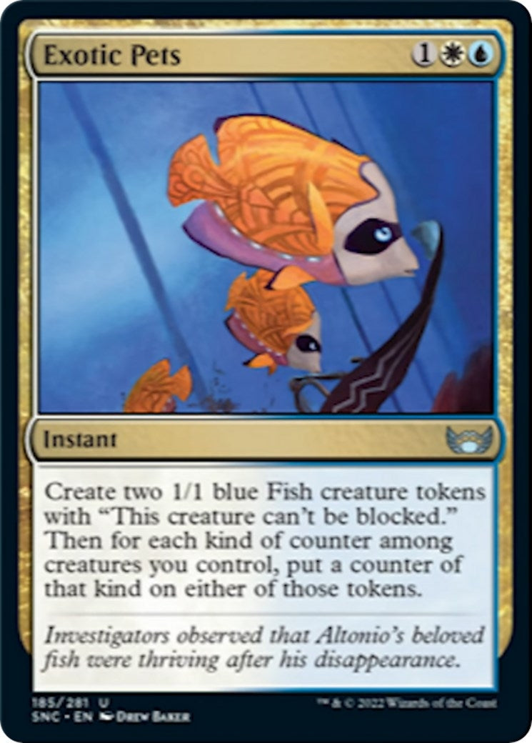 Image for Exotic Pets (Streets of New Capenna) (185) - Magic: The Gathering