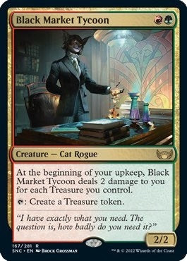 Image for Black Market Tycoon (Streets of New Capenna) (167) - Magic: The Gathering