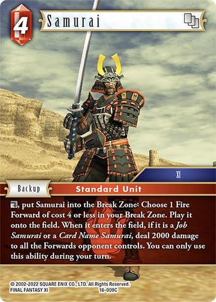 Image for Samurai (16) (16)