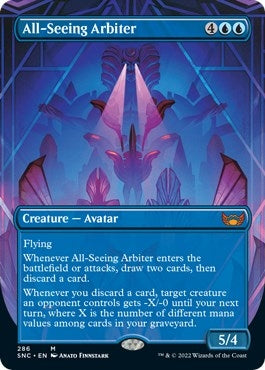 Image for All-Seeing Arbiter (Borderless) (Streets of New Capenna) (286) - Magic: The Gathering