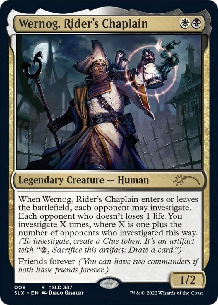 Image for Wernog, Rider's Chaplain (SLX Cards) (8) - Magic: The Gathering