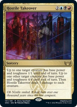Image for Hostile Takeover (Streets of New Capenna) (191) - Magic: The Gathering