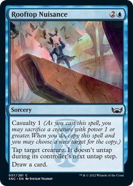 Image for Rooftop Nuisance (Streets of New Capenna) (57) - Magic: The Gathering