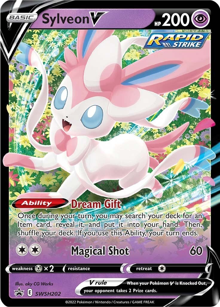 Image for Sylveon V - SWSH202 (SWSH: Sword & Shield Promo Cards) (SWSH202) - Pokemon