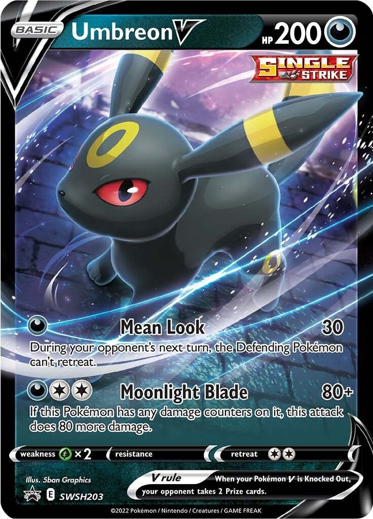 Image for Umbreon V - SWSH203 (SWSH: Sword & Shield Promo Cards) (SWSH203) - Pokemon